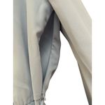 J.Crew  Light Blue Faux Wrap Tie Waist Long Sleeve Crepe Blouse Top Shirt 4 Tall Photo 4