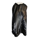 Derek Lam 10 CROSBY Tweed Coat Wool Fur Collar Pockets White Black Designer 8 Photo 7