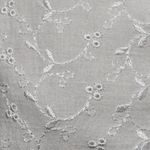 Dress Barn white embroidered sleeveless button down size 14/16W Photo 1