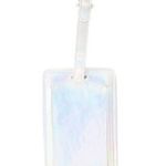 3/$15 Path Travel Holographic Luggage Tag Silver Photo 1