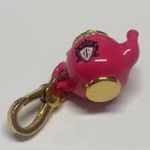 Juicy Couture RARE LIMITED EDITION Pink/Gold Tea Kettle- Bag or Necklace Charm Photo 5
