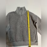 Lululemon athletica Stand Out Sherpa 1/2 Zip Heathered Core Light Grey -Size 8 Photo 5