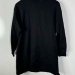 ASOS Black Sweatshirt Tunic Dress Size 6 Photo 0