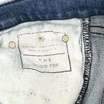 AYR The Bomb Pop Bomba Straight Leg Raw Hem High Rise Denim Blue Jeans Size 26 Photo 8