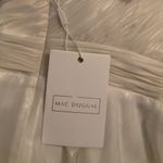 Mac Duggal NWT  ROSETTE ONE SHOULDER TEA LENGTH DRESS Photo 13