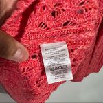 Loft Plus Marled Bobble Pointelle Sweater - Spring Coral - Size 20/22 Photo 9