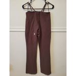 RTR sz 4 Nicholas Jalena high waist strap straight leg brown dress pants cutout Photo 5