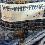 Free People  Equinox Denim Trousers Lake Life Blue 29 Wide Leg Jeans Slouchy Photo 9