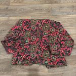 Maggy London Vtg 100% Silk Paisley Jacket – Women’s Retro Boho Statement Coat Photo 1