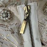 Cooperative  Embellished Fit & Flare Dress - Size 4 Metallic Holiday Party Dress Photo 8