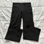 Athleta Elation Wide Leg Flare Pant Black Leggings Womens Size Large P Yoga Gym Photo 0