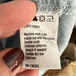 Lucy & Laurel  light wash chambray button front tank women’s size medium Photo 4