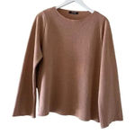 ZARA Trafaluc Sweater Womens Large Beige Long Sleeves Crewneck Sweater # 1029 Photo 0