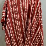 Von Maur Red And White Cardigan Photo 1