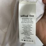 Wilfred Free  White Oversized V Neck Sweater Sz Medium Photo 8