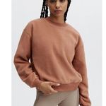 Fabletics NWT Rayne Polar Fleece Crewneck Photo 0