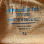 Marika Tek Orange Activewear Women's Top (168) Size XL Photo 8