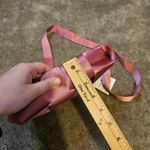 Comely Pink Ribbon NEW NWT Purse Adjustable Straps Buckle Small Chic Unique Photo 11