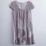 Anthropologie  Crushed Mini Short Sleeve Dress Photo 1