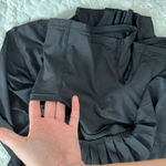 Gold Hinge  Black Pleated Tennis Skort Medium Photo 9