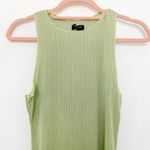 Naked Wardrobe NWOT  Take It To The Top‎ Tank In Green Size Large Photo 2