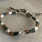 Handmade Pauline Bracelet, anklet, trendy, comfortable, tie, embroidery thread, woven, gi Photo 0