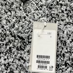 COS Sweater Vest Womens Black White V Neck Sleeveless Fuzzy Pullover size S NWT Photo 3