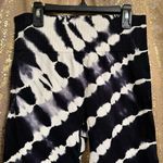 PINK - Victoria's Secret  Black White Tie Dye Seamless Leggings Med NWOT Photo 2