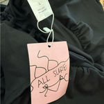 Black Swimsuit Lace‎ Up Open Back Size Large NWT Photo 4