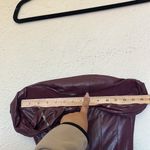 House Of CB ‎ 'Raven' Mulberry Vegan Leather Corset Dress NWT size XS Photo 8