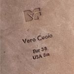 Diane Von Furstenberg pink Leather Kono Pointed Toe Flats Shoes Size 38 / 8 Photo 6