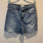 ZARA Women's Blue Denim Shorts Photo 0