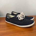 Taos‎ Footwear Women's Guest Star Sneaker Lace Up Navy Blue Casual Canvas 9 Photo 3