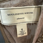 Anthropologie Moulinette Soeurs for Sonora Dress Beaded Chiffon Cocktail Photo 2