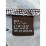 J. McLaughlin  Catalina Cloth Quarter Zip Pullover XL Brown Tan Zebra Print Top Photo 2