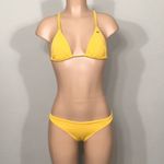 O'Neill O’Neill golden yellow strappy bikini set. NWT Photo 2