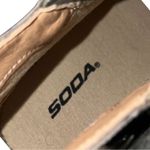 Soda  brand camouflage design side zip sneakers. New! Photo 5