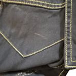 Denimist‎ Dark Wash Button Down Cowboy Romper Size Small Blue Photo 9