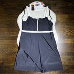 NWT Lands’ End Black and White Front Zip Swim Dress Size XL Photo 1