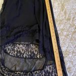 BCX 🖤  Strapless Faux Leather & Lace High-Low Dress – Size 3 Photo 4