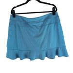 Lady Hagen Womens Ruffle Skort Blue Diamond Print Moisture-Wicking Size XL Photo 2