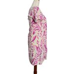 Maje  Pink Cream Printed Muumuu Dress Photo 3