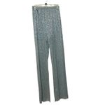 Revolve  Sabrina Musayev NWT Sage Blue Metallic Mark Pants Size XS Photo 2