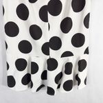 Maeve Anthropologie Size 2 Skirt Trumpet Black White Polka Dot Knee Length 437 Photo 7