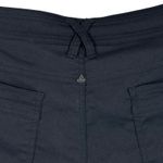 prAna SZ 14 Zion Olivia Shorts Stretch Mid-Rise Pockets Zip-Fly UPF 50+ Black Photo 3