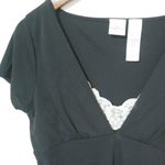 Emma James  S Black Cami Top Set Photo 2