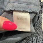 J. Jill Plus Size 18 Pants Cropped Ankle Blue Paisley Print Flat Front Straight Photo 6