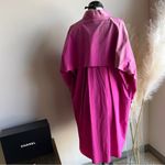 Secular Pink Cotton Oversized Shirt Dress Size M Photo 2