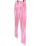 DG2 Diane Gilman Coral Tie Dye Jeans 10 Orange Photo 9