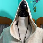 Time and Tru Light beigey tan Hooded shirt sleeve Poncho Sweater Size undefined Photo 1